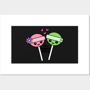 Lollipops in Love Posters and Art